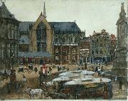 George Hendrik Breitner The Dam oil painting artist